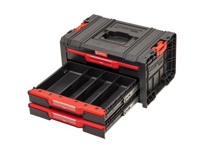 Ящик для инструментов Qbrick System PRO Drawer 3 Toolbox Basic 2.0, черный