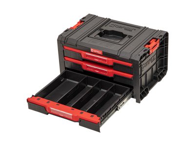 Ящик для инструментов Qbrick System PRO Drawer 3 Toolbox Basic 2.0, черный