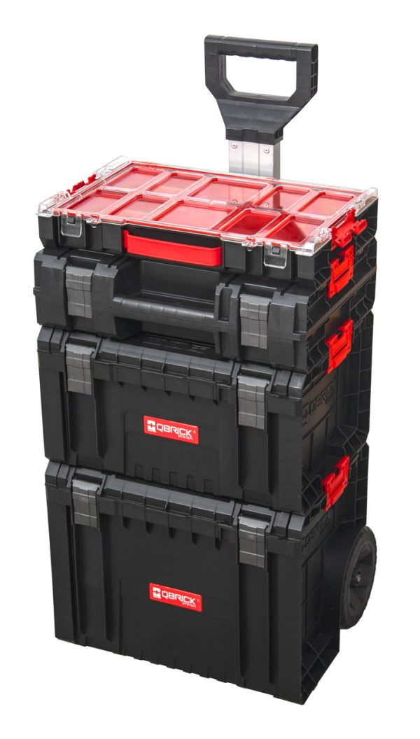 Набор ящиков Qbrick System PRO Set 3, черный
