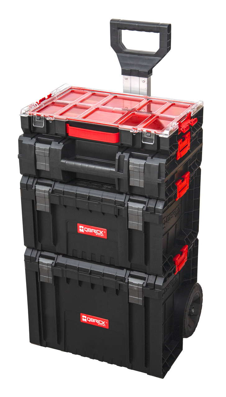 Набор ящиков Qbrick System PRO Set 3, черный Набор ящиков Qbrick System PRO Set 3, черный