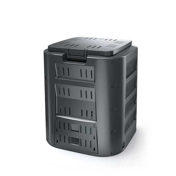 Компостер садовый Compogreen 320л, черный