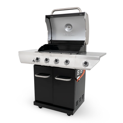 Гриль газовый Nexgrill Evolution Infrared 4B + 1B, черный