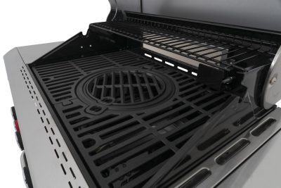 Гриль газовый Nexgrill Deluxe GBS 4B + 2B, черный