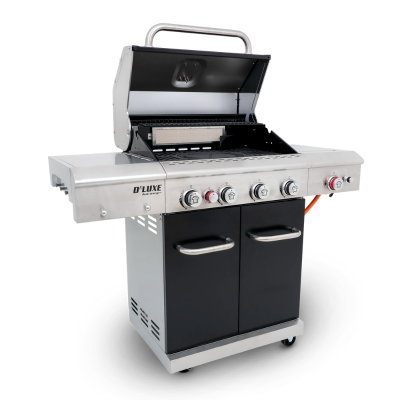 Гриль газовый Nexgrill Deluxe GBS 4B + 2B, черный
