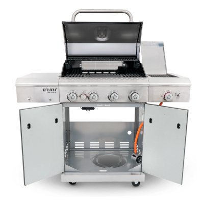 Гриль газовый Nexgrill Deluxe GBS 4B + 2B, черный