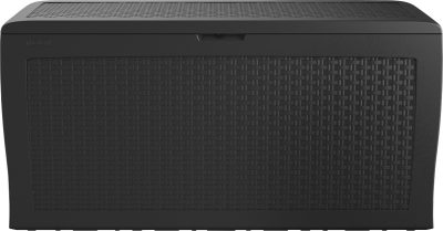 Сундук садовый Keter Samoa Rattan Box 270L, графит