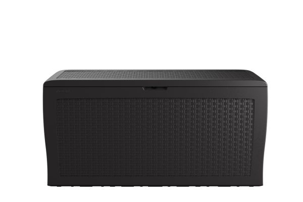 Сундук садовый Keter Samoa Rattan Box 270L, графит