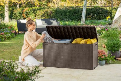 Сундук EMILY STORAGE BOX 280L, коричневый