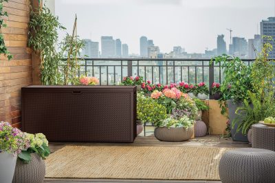 Сундук EMILY STORAGE BOX 280L, коричневый