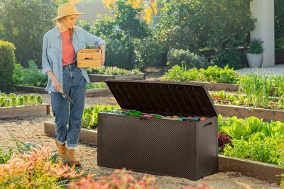 Сундук EMILY STORAGE BOX 280L, коричневый