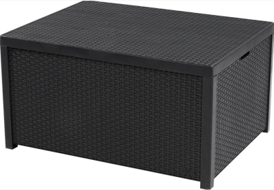 Стол-сундук Arica Rattan (Арика ратан), графит