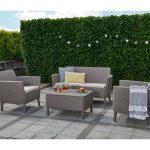 Набор садовой мебели Keter Salemo 3 seater set, капучино