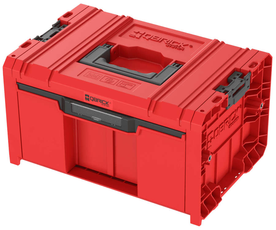 Ящик для инструментов Qbrick System PRO Drawer 1 Toolbox Basic 2.0 RED Ultra HD Custom, красный Ящик для инструментов Qbrick System PRO Drawer 1 Toolbox Basic 2.0 RED Ultra HD Custom, красный