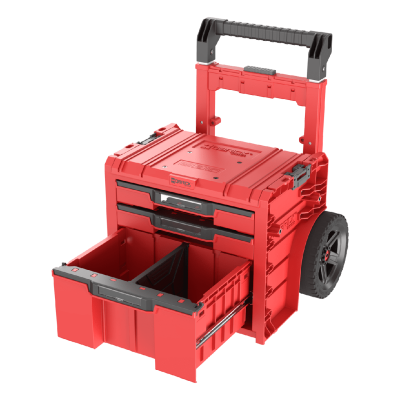 Ящик для инструментов Qbrick System PRO Cart 2.0 Plus Drawer 3 RED Ultra HD Custom, красный