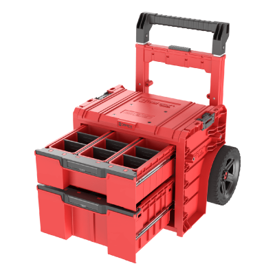 Ящик для инструментов Qbrick System PRO Cart 2.0 Plus Drawer 2 RED Ultra HD Custom, красный