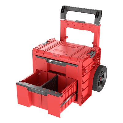 Ящик для инструментов Qbrick System PRO Cart 2.0 Plus Drawer 2 RED Ultra HD Custom, красный