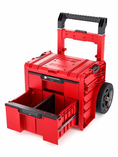 Ящик для инструментов Qbrick System PRO Cart 2.0 Plus Drawer 2 RED Ultra HD Custom, красный