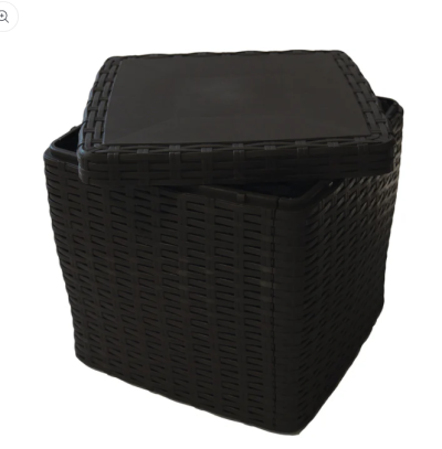Столик-сундук уличный для хранения Springhouse Bari Box S, коричневый