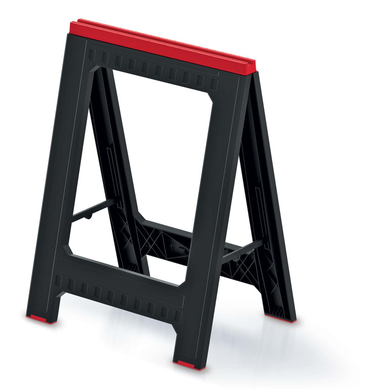 Козлы складные столярные Titan Stand, 2шт., черн/красн Козлы складные столярные Titan Stand, 2шт., черн/красн