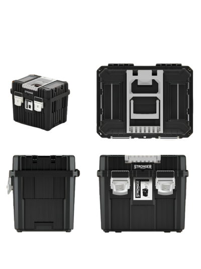 Набор ящиков для инструментов Stronger Titan 5 in 1, черный