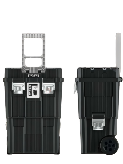 Набор ящиков для инструментов Stronger Titan 5 in 1, черный