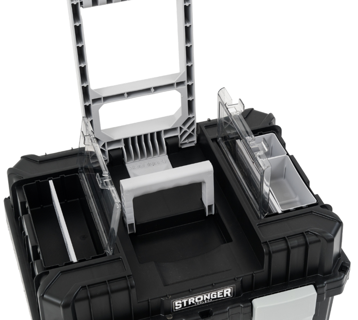Набор ящиков для инструментов Stronger Titan 5 in 1, черный