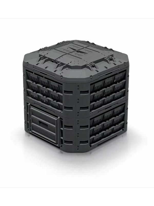 Компостер садовый Compogreen Vario 650л, черный
