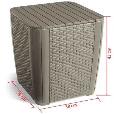 Стол-сундук Luzon table flat wicker capc 060 std
