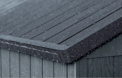 Хозблок пластиковый Darwin shed 6x8 indoor, графит