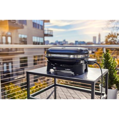 Гриль электрический Lumin Compact Black, черный