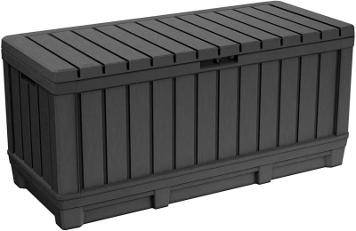 Садовый сундук Keter Kentwood Box 350л, графит