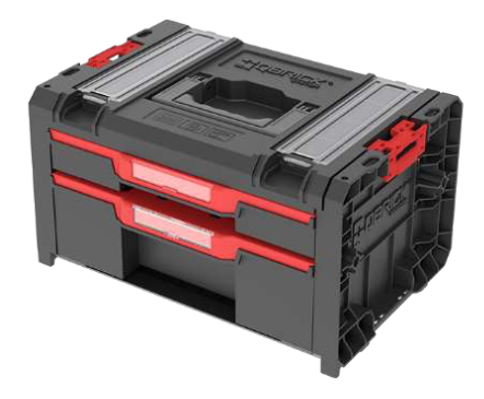 Ящик для инструментов Qbrick System PRO Drawer 2 Toolbox 2.0 Profi Basic, черный Ящик для инструментов Qbrick System PRO Drawer 2 Toolbox 2.0 Profi Basic, черный