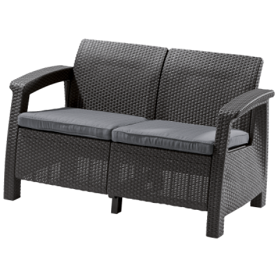 Комплект мебели Keter Corfu Set (Корфу Сэт), графит