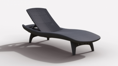 Шезлонг Keter Sun Lounger Pacific, коричневый