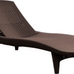 Шезлонг Keter Sun Lounger Pacific, коричневый