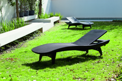 Шезлонг Keter Sun Lounger Pacific, коричневый