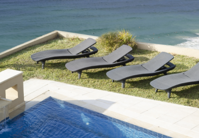 Шезлонг Keter Sun Lounger Pacific, коричневый