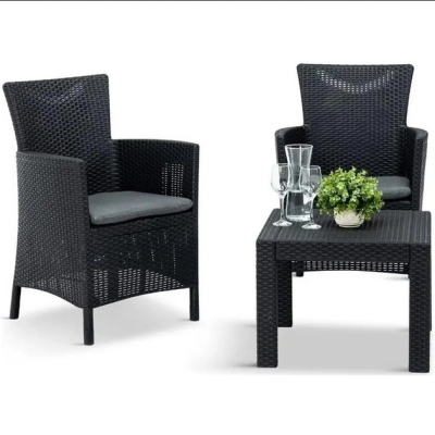 Комплект мебели Rosario balcony set (Розарио Сэт), графит