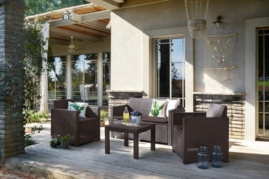 Комплект мебели Alabama set (Алабама Сэт), коричневый