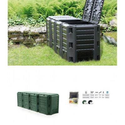 Компостер Module Compogreen 1600 л, черный