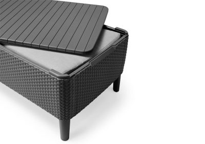 Комплект мебели Salemo Balcony Set, коричневый