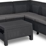 КОМПЛЕКТ МЕБЕЛИ CORFU RELAX SET (КОРФУ РЕЛАКС), графит